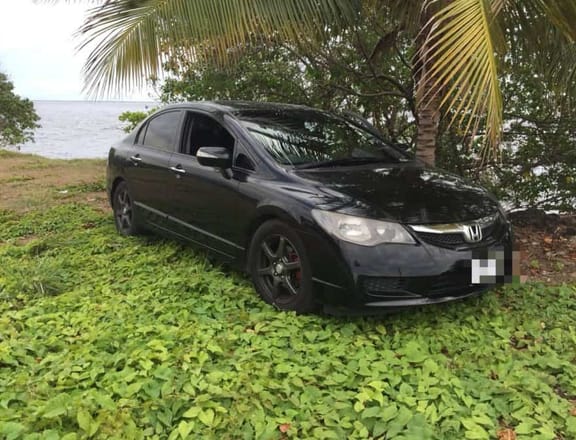 2010 Black Honda Civic RHD