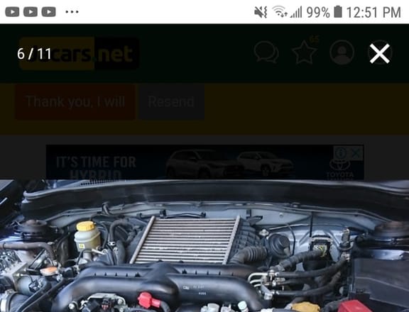 Subaru Impreza 2,0L 2010