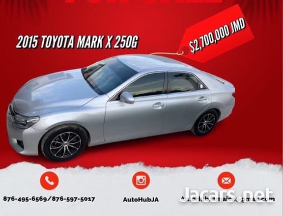 Toyota Mark X 2,5L 2015
